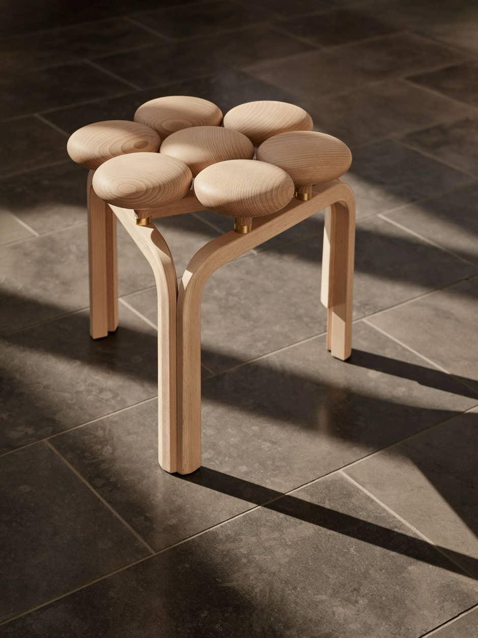 Tabouret Utzon  Jørn Utzon 1950’s – Fritz Hansen