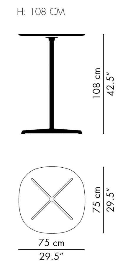 A902 Supercircular Series Fritz Hansen Table – Hein, Mathsson,  Jacobsen, 1968 