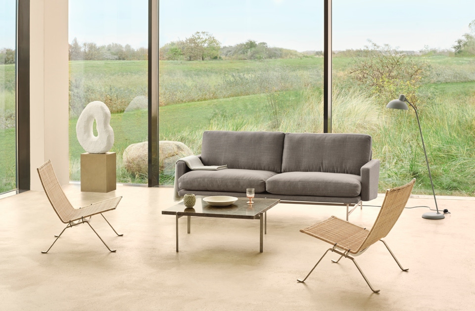 Lissoni sofa & chair Fritz Hansen – Piero Lissoni