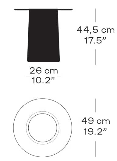 Table Stub Fritz Hansen – Mette Schelde