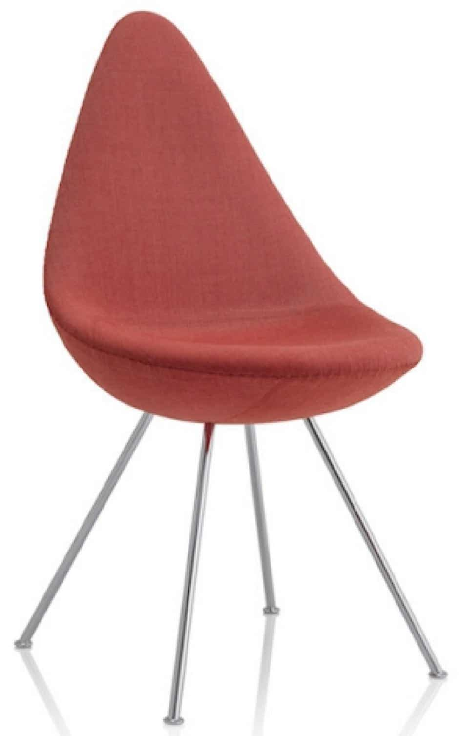 Drop chair  Fritz Hansen – Arne Jacobsen, 1958 