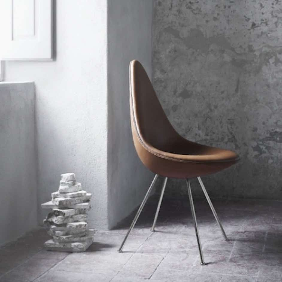 Drop chair  Fritz Hansen – Arne Jacobsen, 1958 