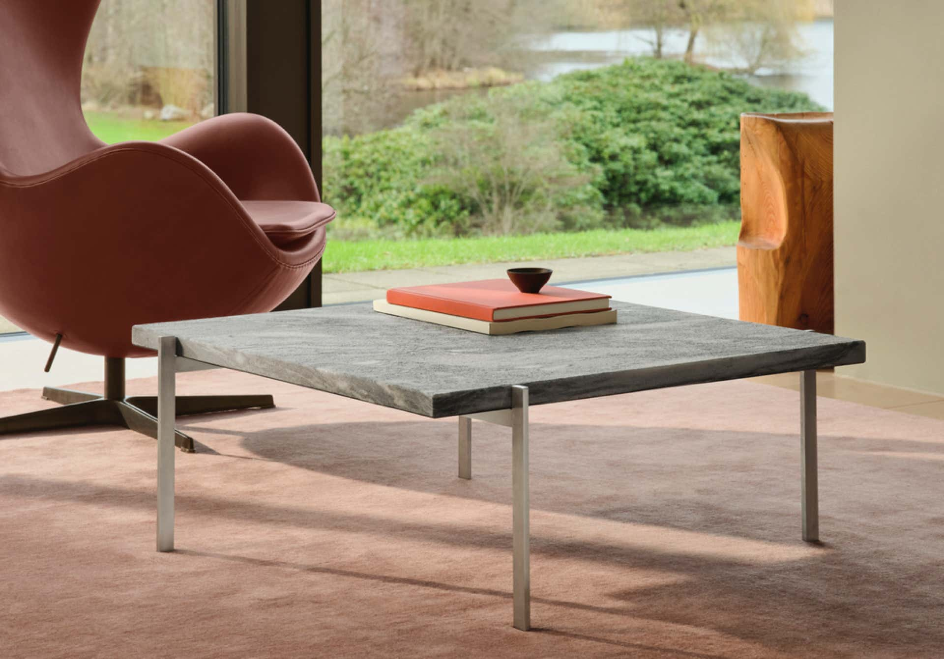 PK61 & PK61A Fritz Hansen coffee tables – Poul Kjærholm, 1956 