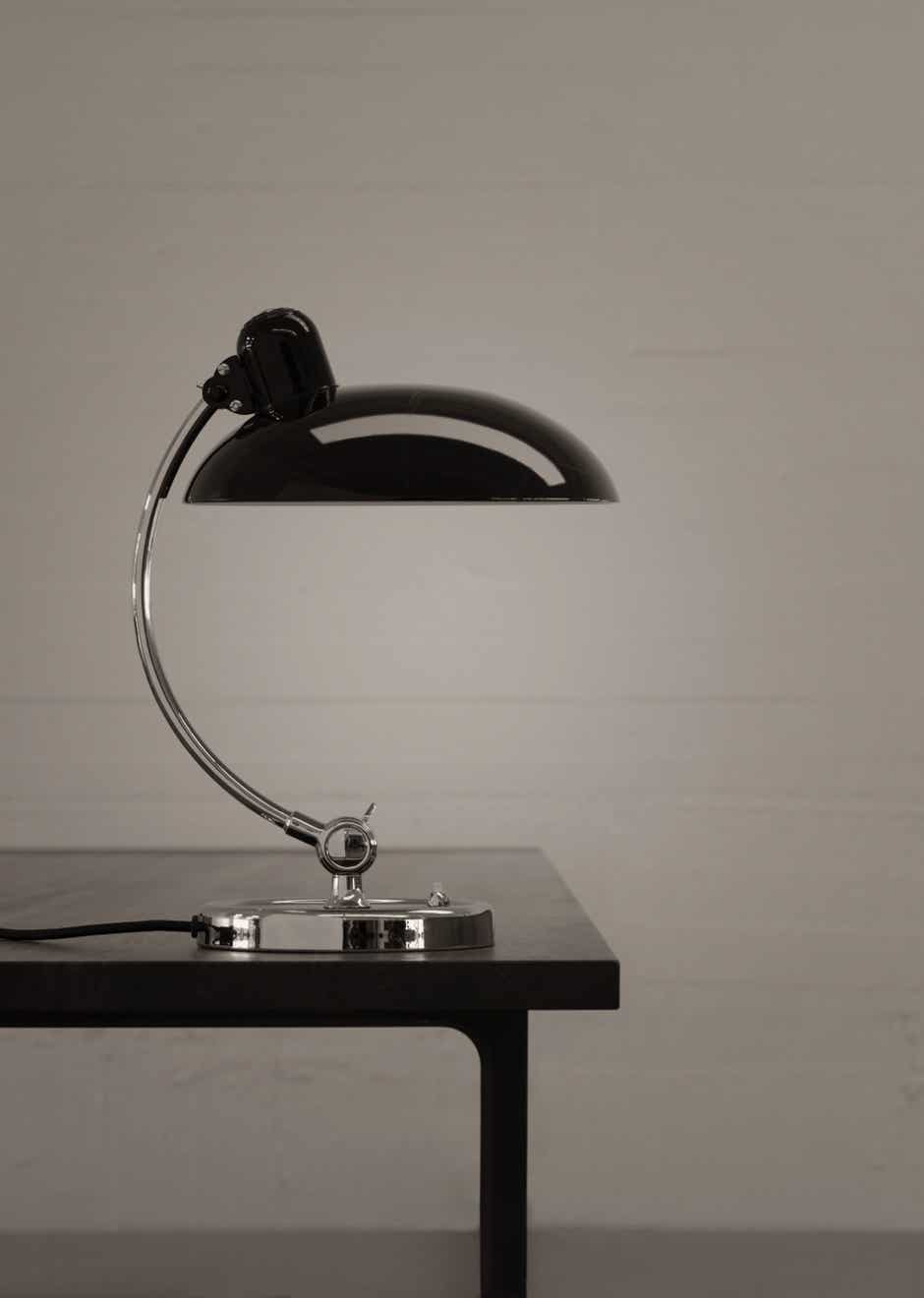 6556-T & 6631-T Luxus Fritz Hansen Kaiser Idell lamp – Christian Dell, 1931