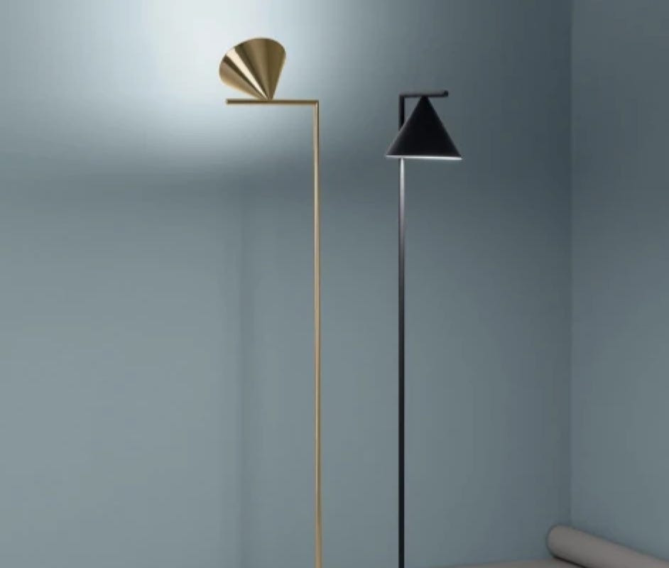 lampadaires Captain Flint design Michael Anastassiades, 2015 Flos