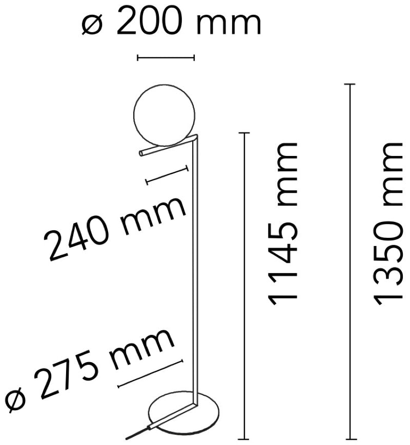 Lampadaire IC   Michael Anastassiades, 2014