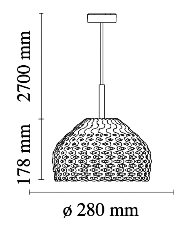 TATOU Suspensions, Lampes de table & Lampadaire  Patricia Urquiola, 2012