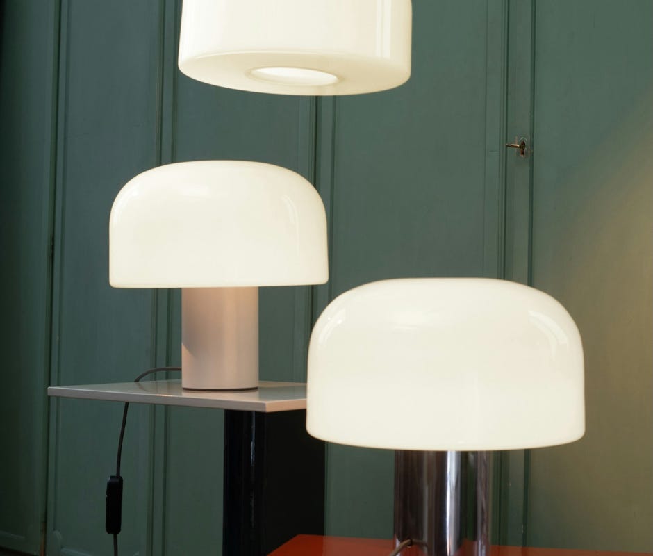 Bellhop Glass Table Lamp – Flos – E. Barber & J. Osgerby