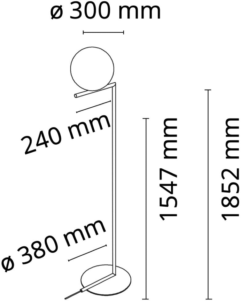 Lampadaire IC   Michael Anastassiades, 2014