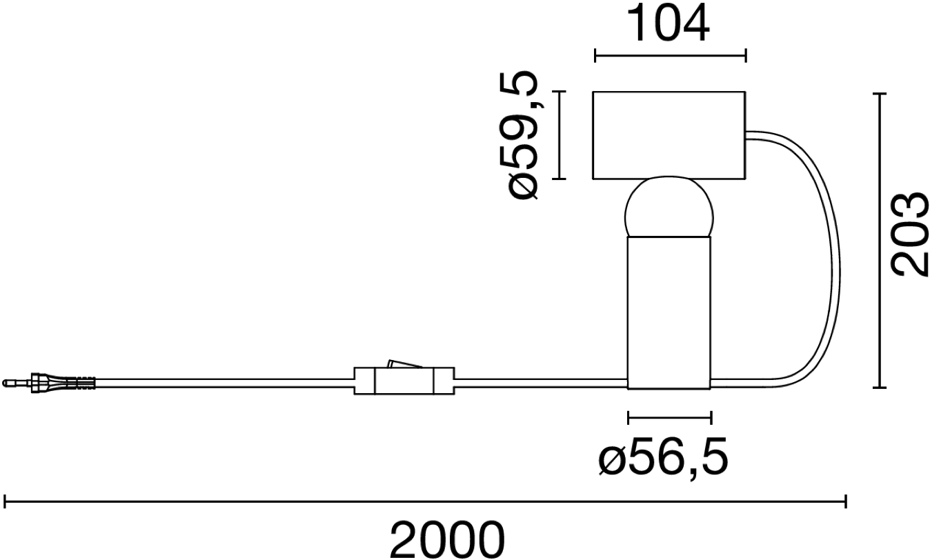 Lampe de table Bilboquet Phillipe Malouin, 2023