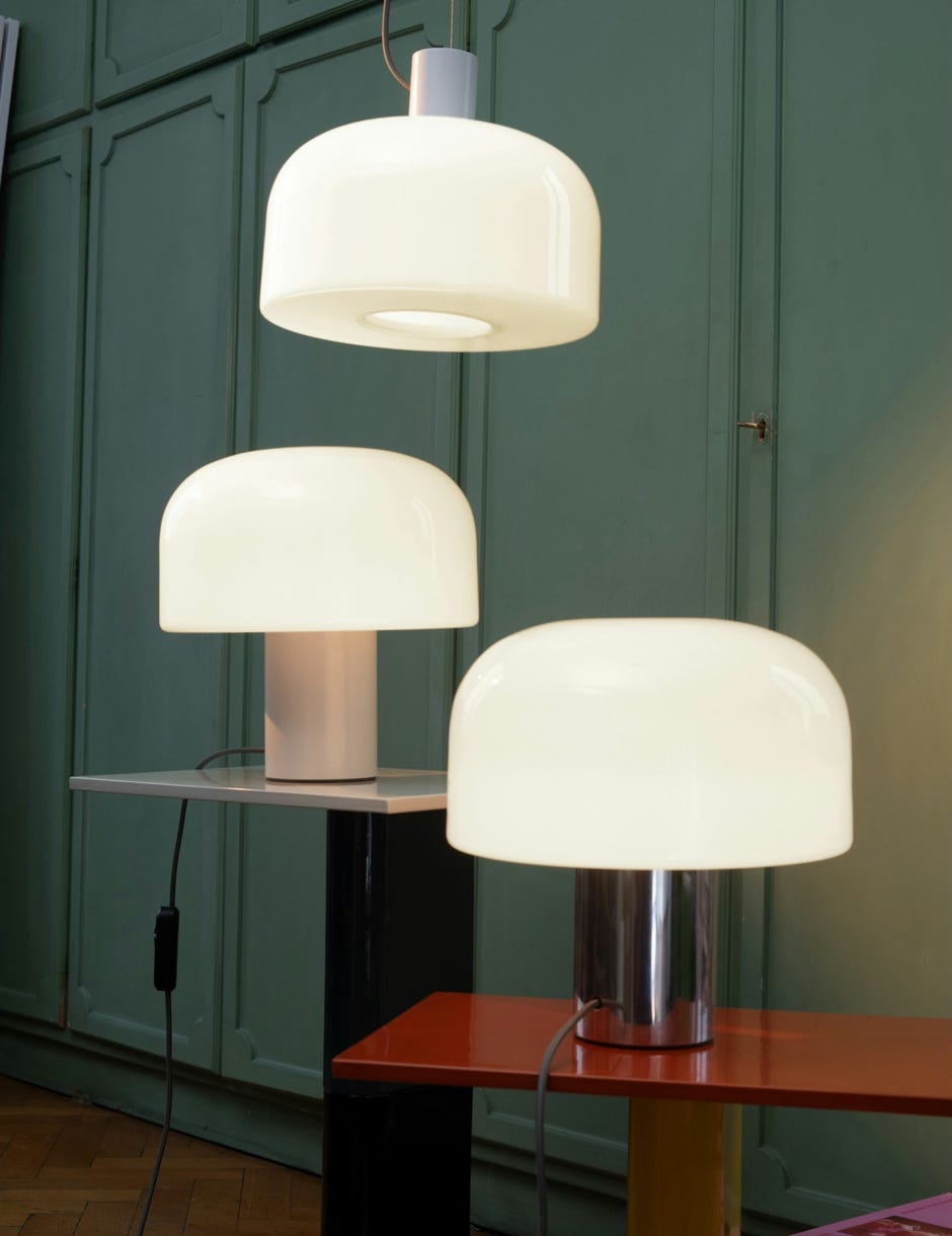 Lampe Bellhop Verre