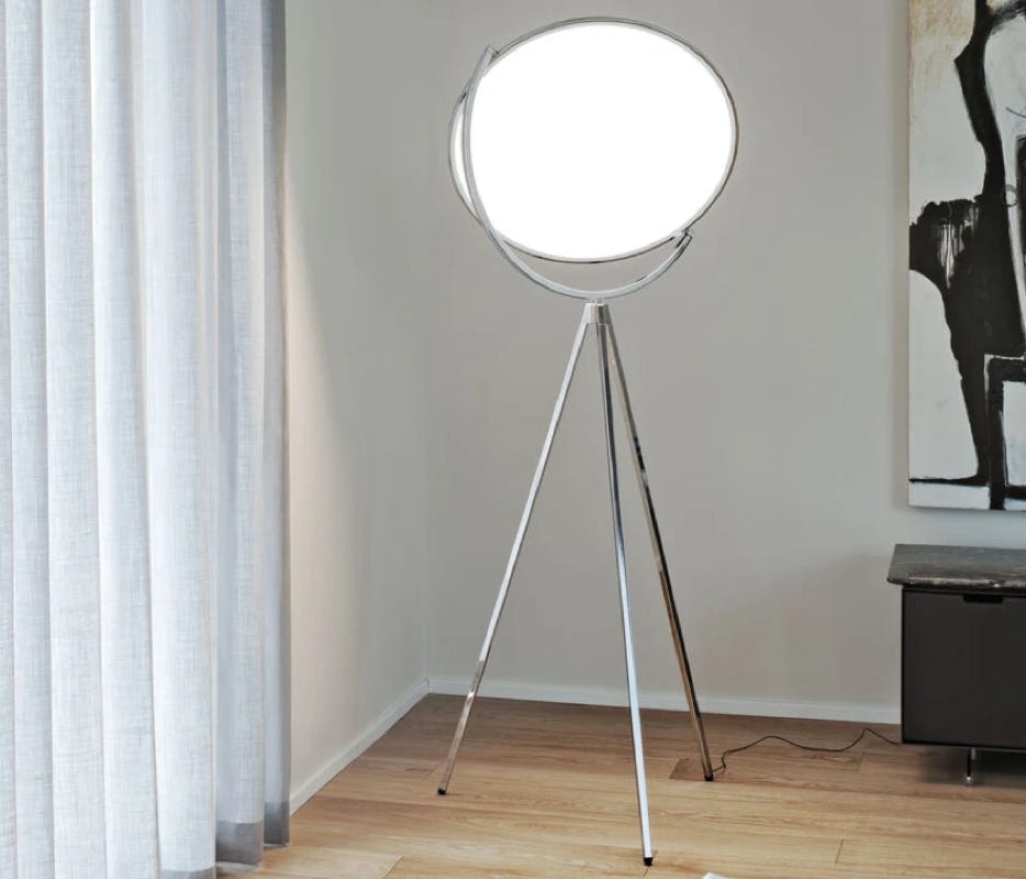 lampadaire Superloon design Jasper Morrison, 2015 Flos