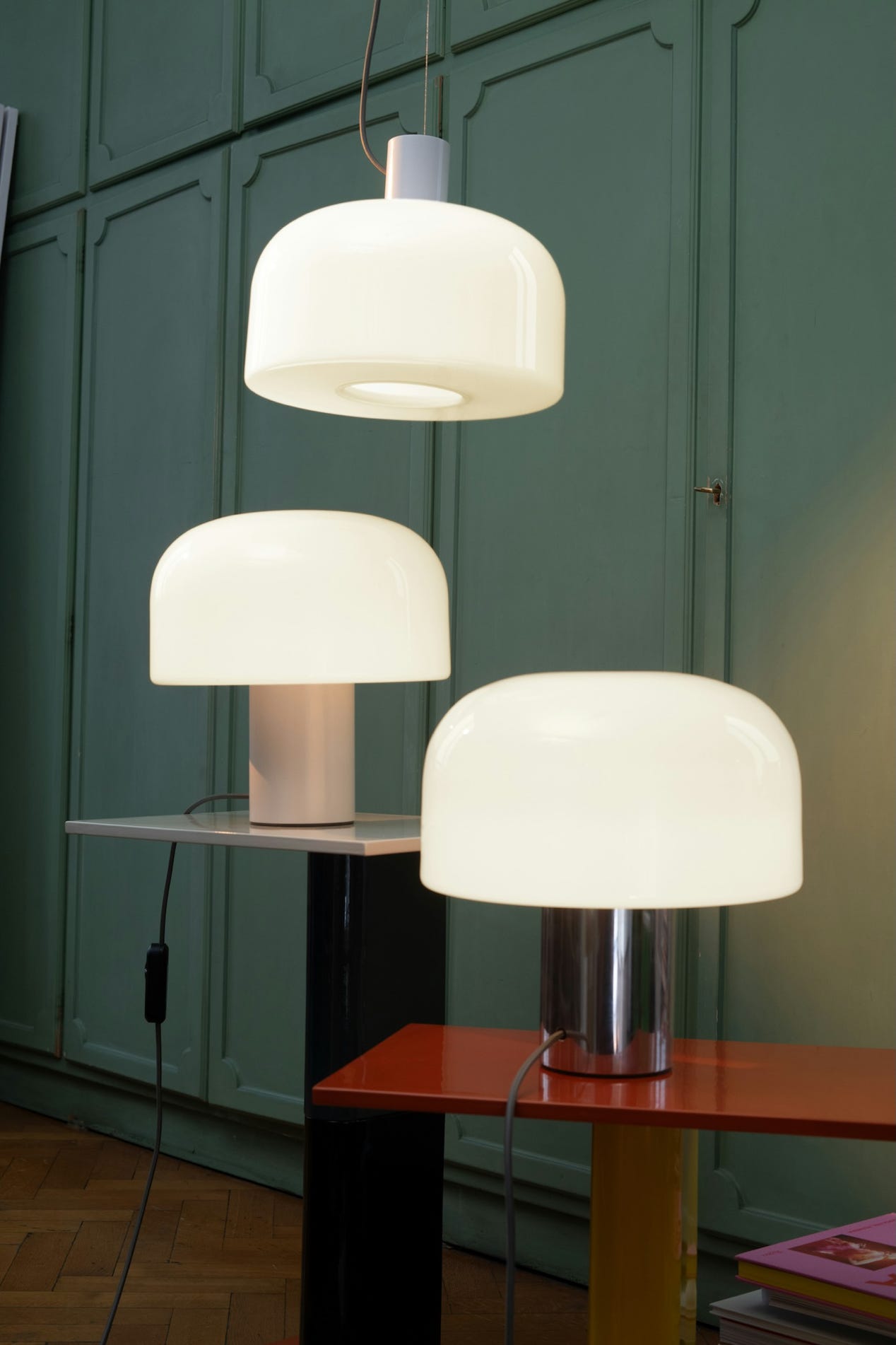 Lampes Bellhop en verre – Flos Edward Barber & Jay Osgerby