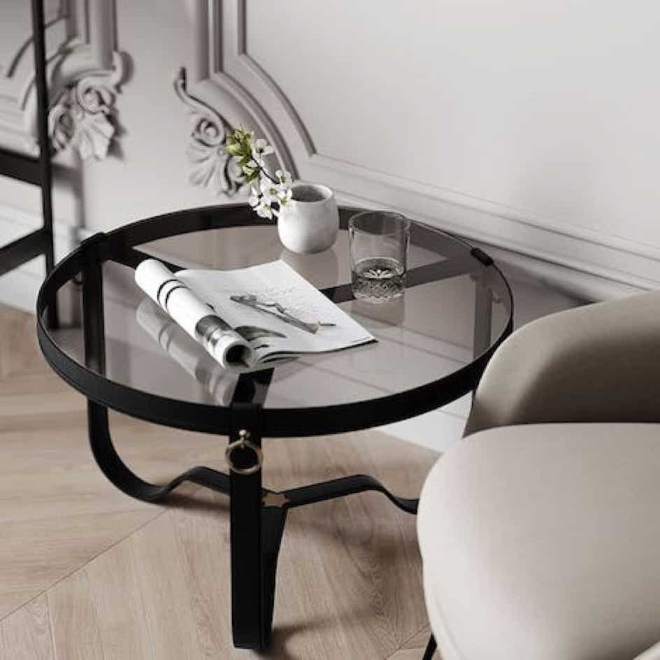 Adnet Coffee Table Jacques Adnet