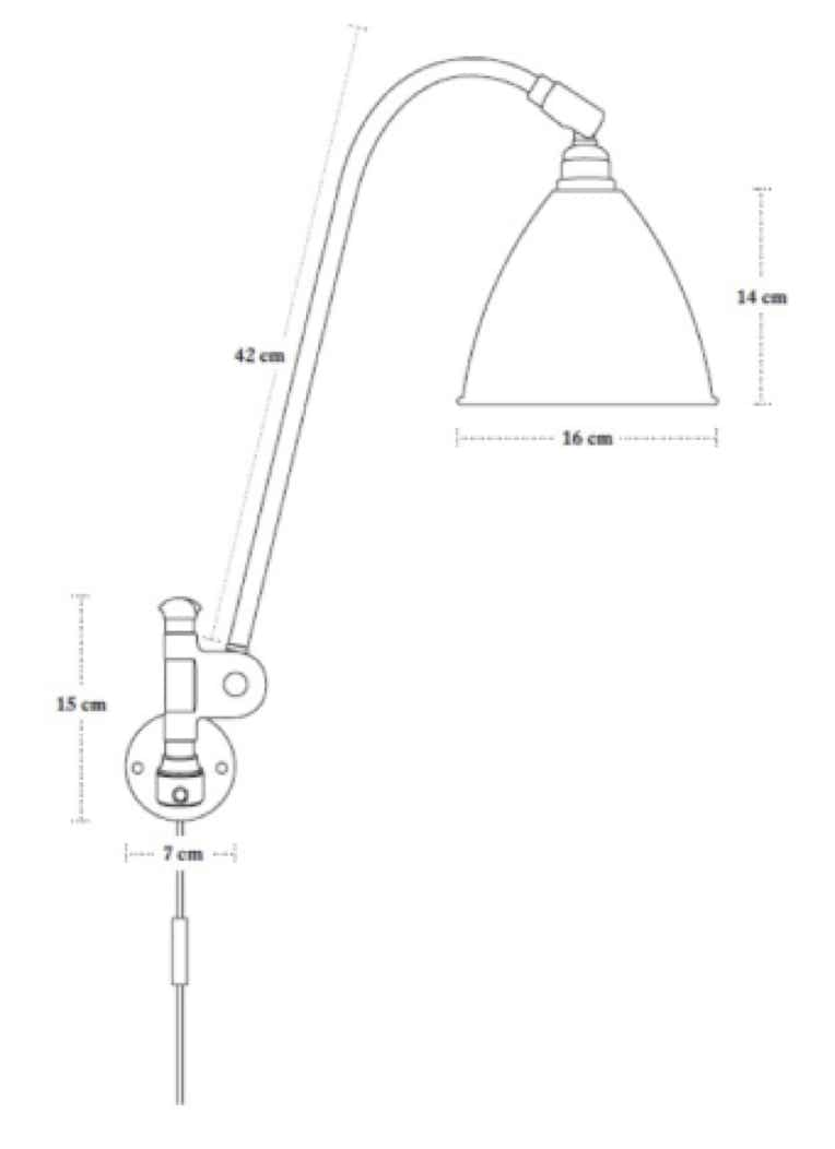 Bestlite BL6 Wall lamp Robert Dudley Best