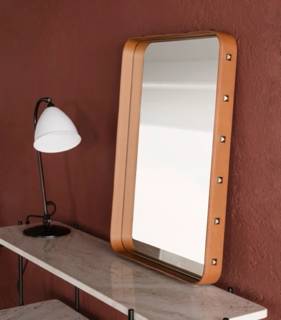 Miroir Adnet Rectangulaire Jacques Adnet, 1950 – Gubi