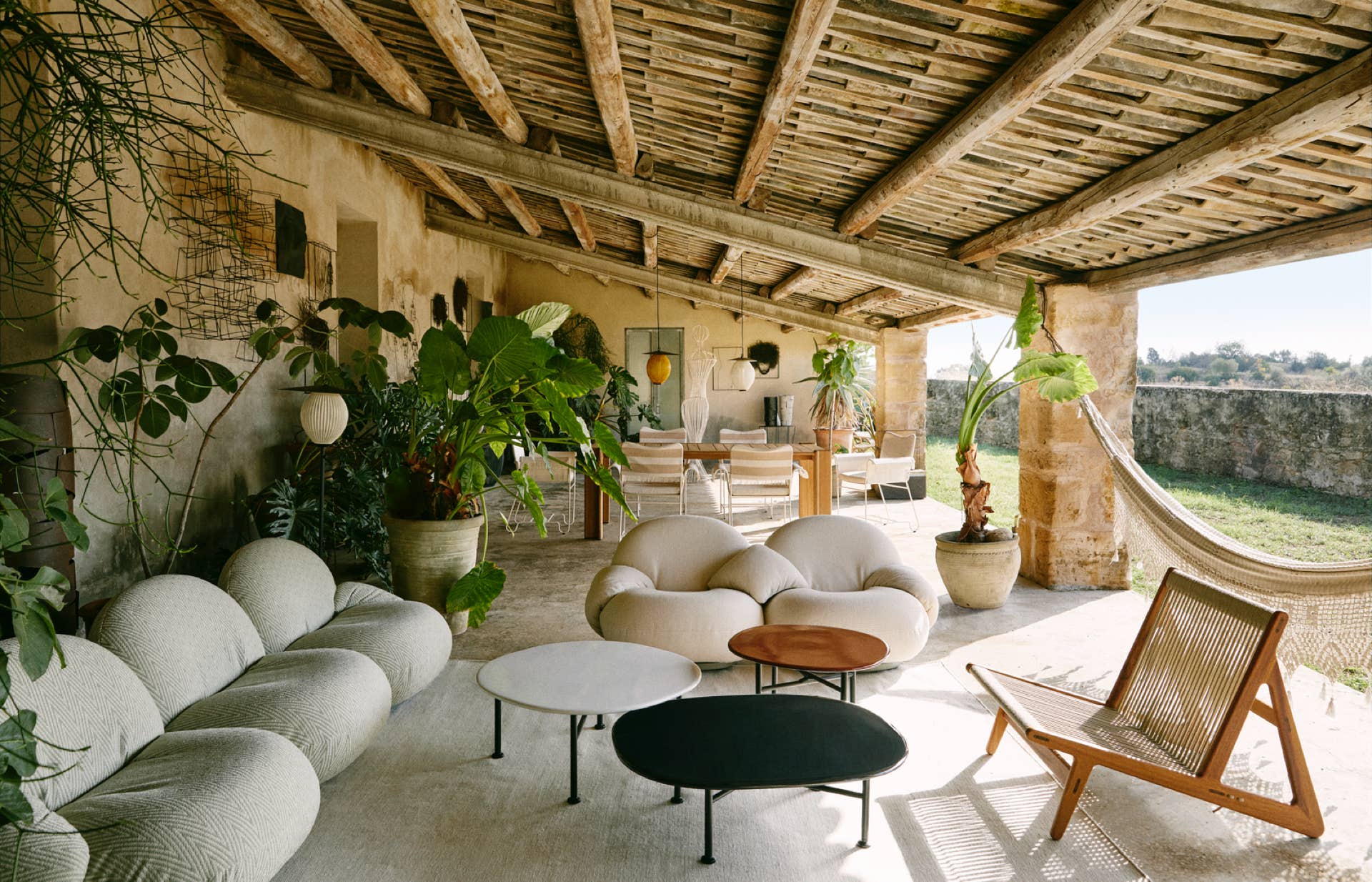 PACHA OUTDOOR Lounge chair – Sofa – Ottoman  design Pierre Paulin