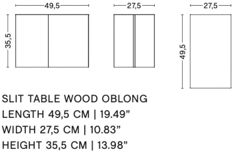 Slit Table