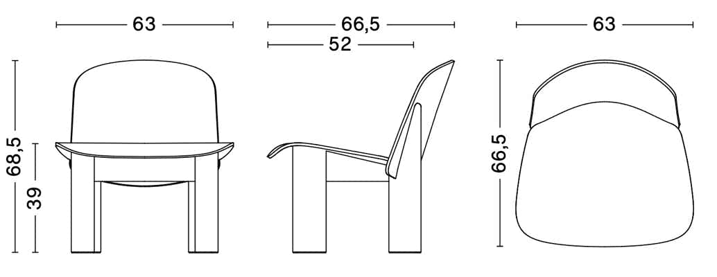 Fauteuil Chisel Andreas Bergsaker, 2023