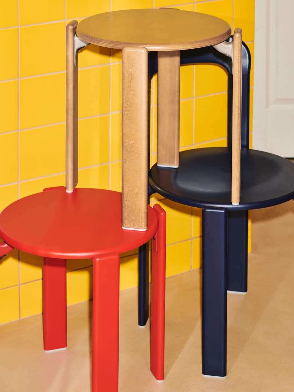 REY Tables – Chairs – Stools Bruno Rey, 1971