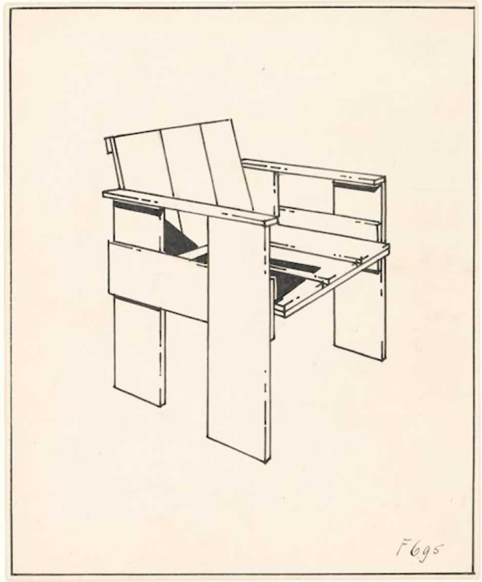 Mobilier de jardin Crate Gerrit Rietveld, 1934 – Hay