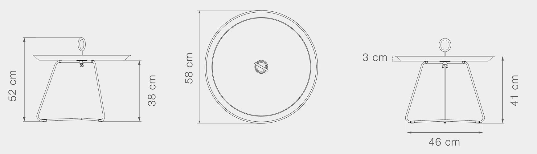 Tables basses et d’appoint Eyelet Henrik Pedersen