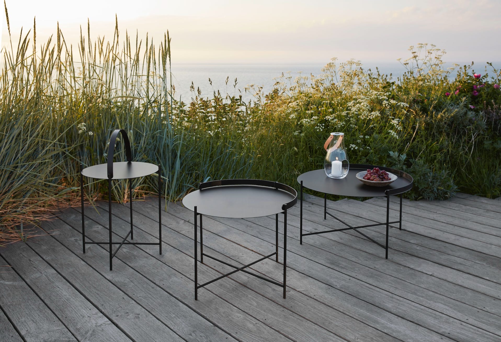 EDGE outdoor side & coffee tables  design Roee Magdassi