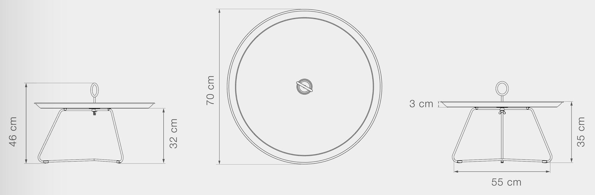 Tables basses et d’appoint Eyelet Henrik Pedersen