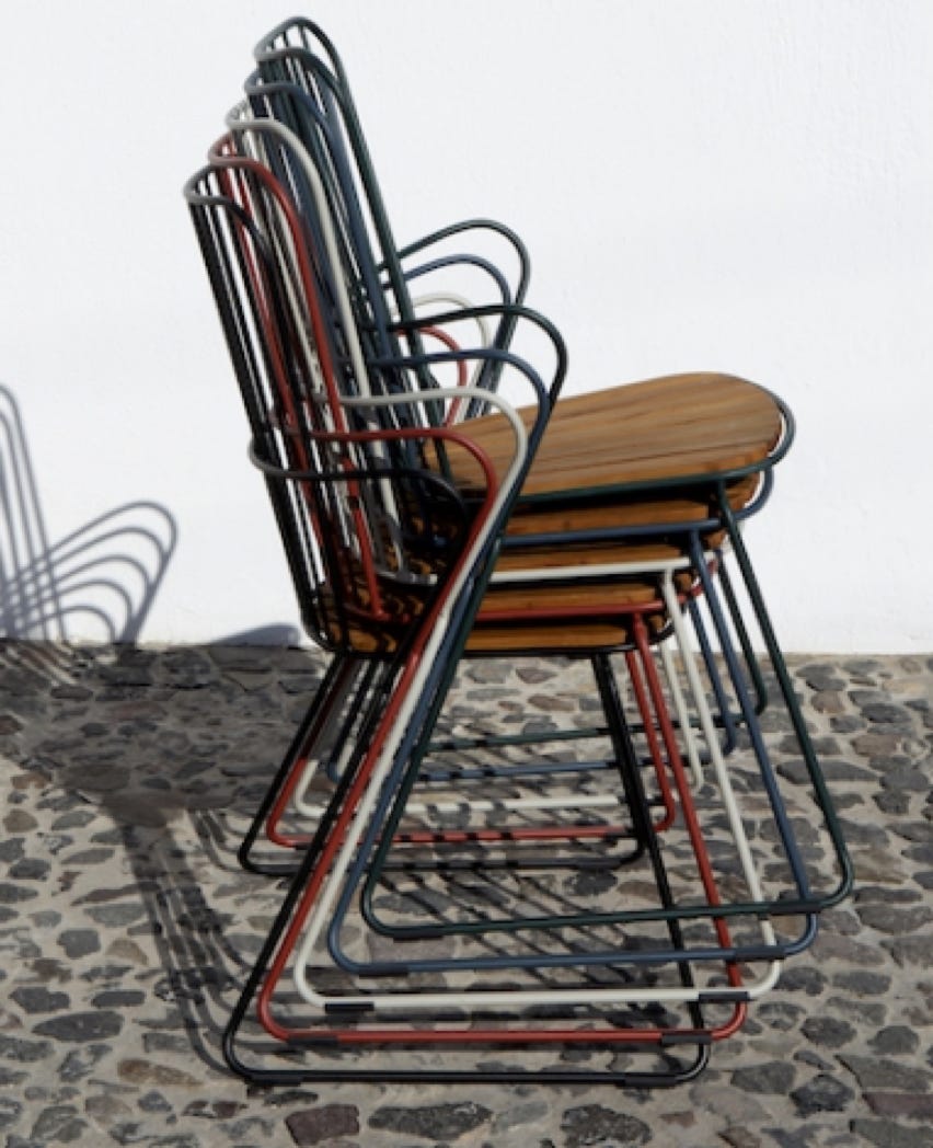 PAON design outdoor furniture Henrik Pedersen, 2018