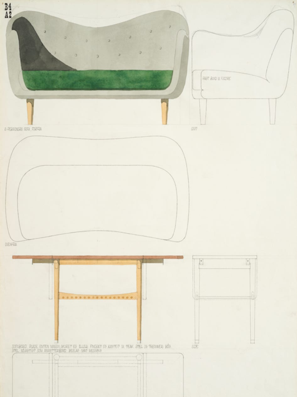 Sofa 46  Finn Juhl, 1946 