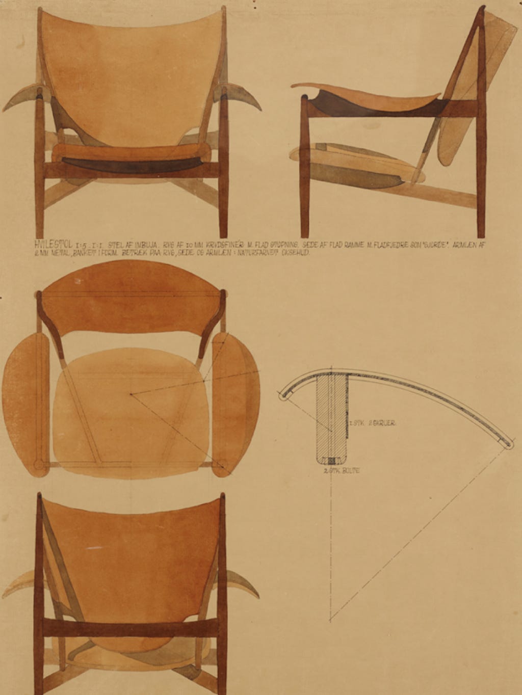 Fauteuil et Sofa Chieftain  Finn Juhl, 1949 