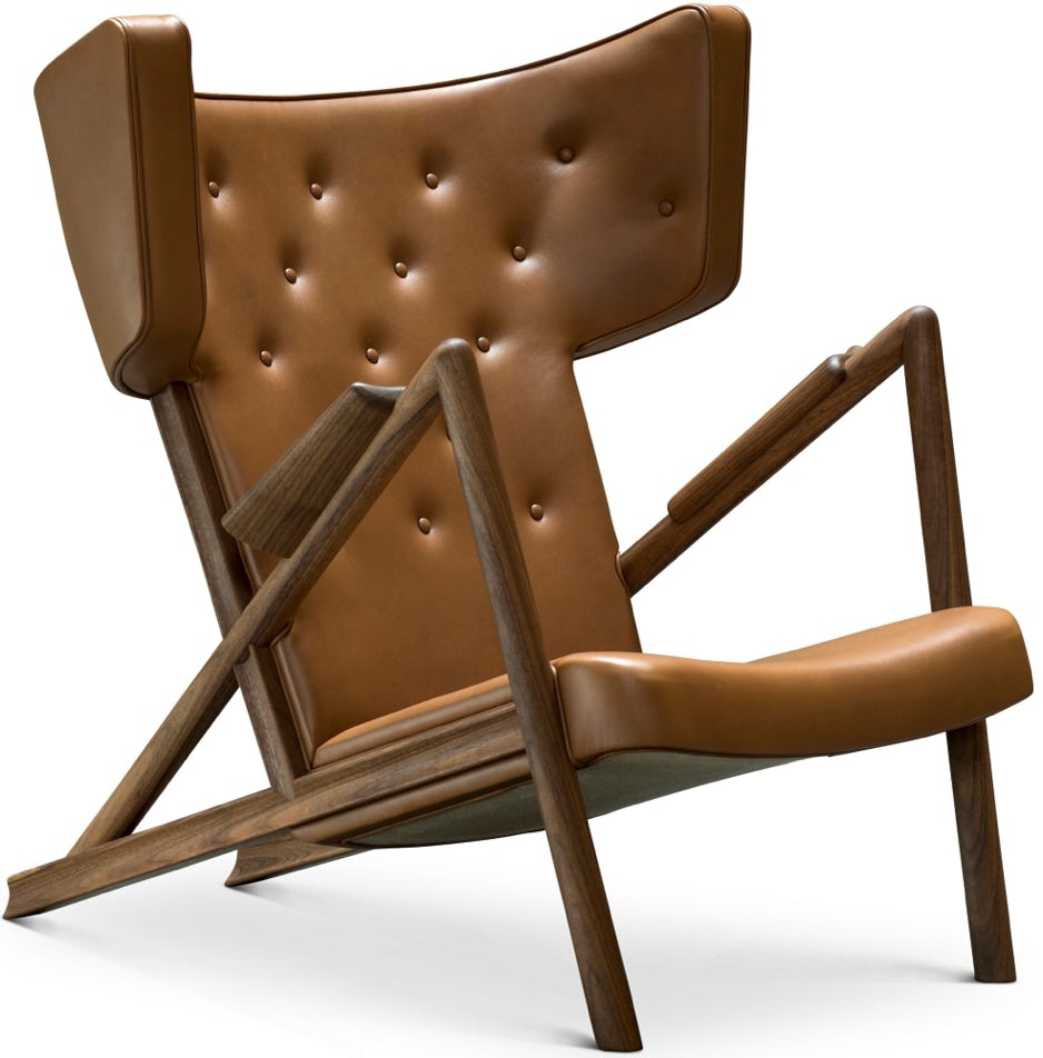 Fauteuil Grasshopper  Finn Juhl, 1938 