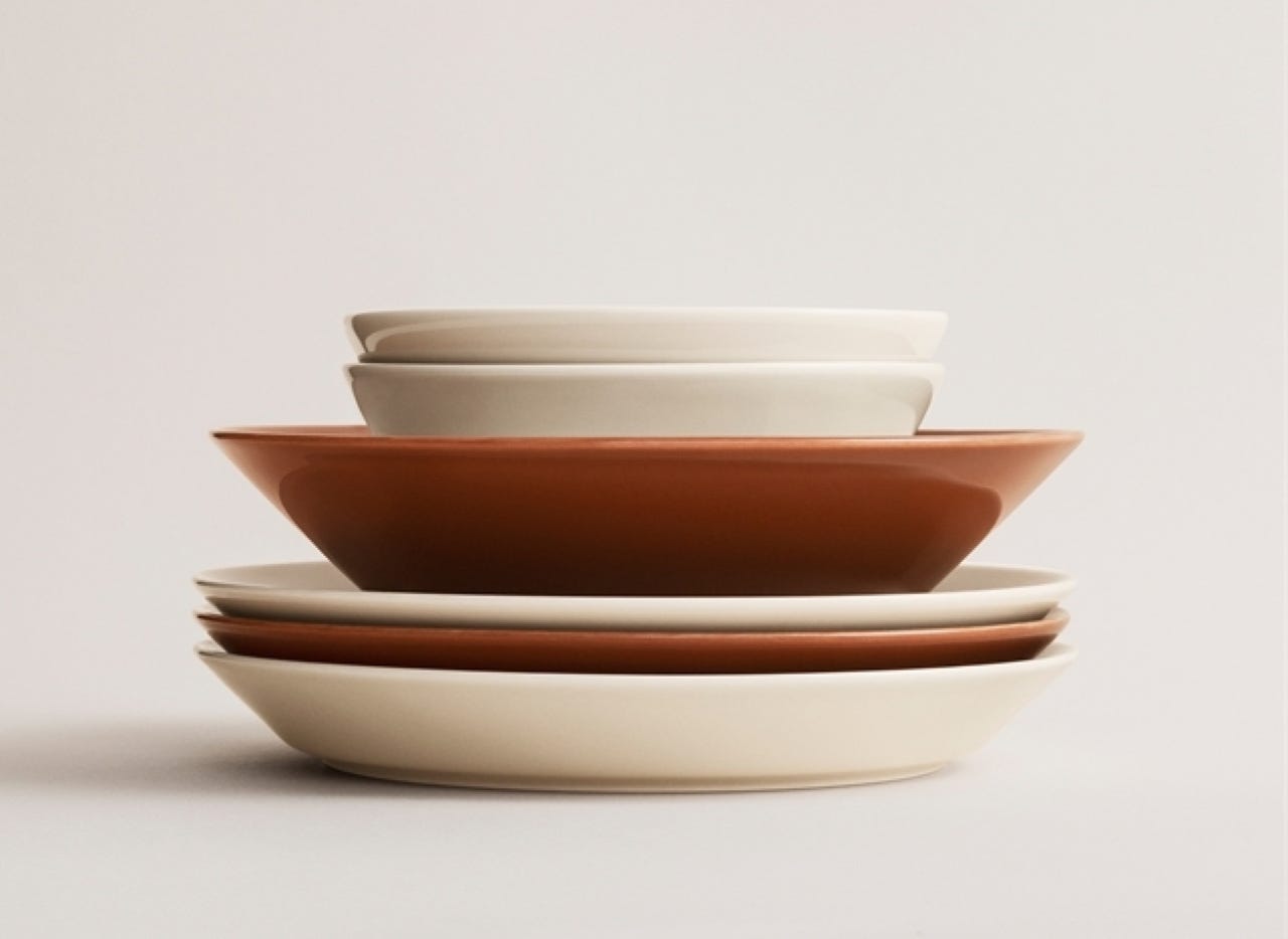 Vintage Brown Teema tableware  Kaj Franck, 1952