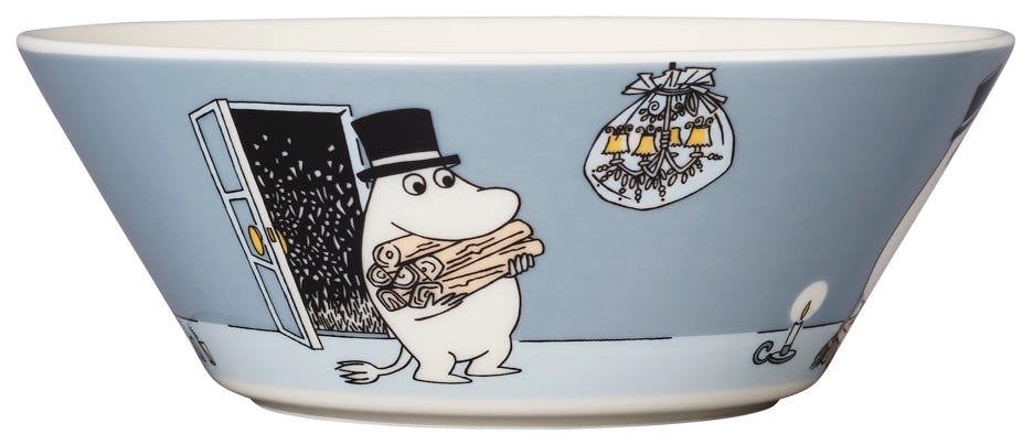 MOOMIN Tableware Tove Jansson  Arabia & Iittala