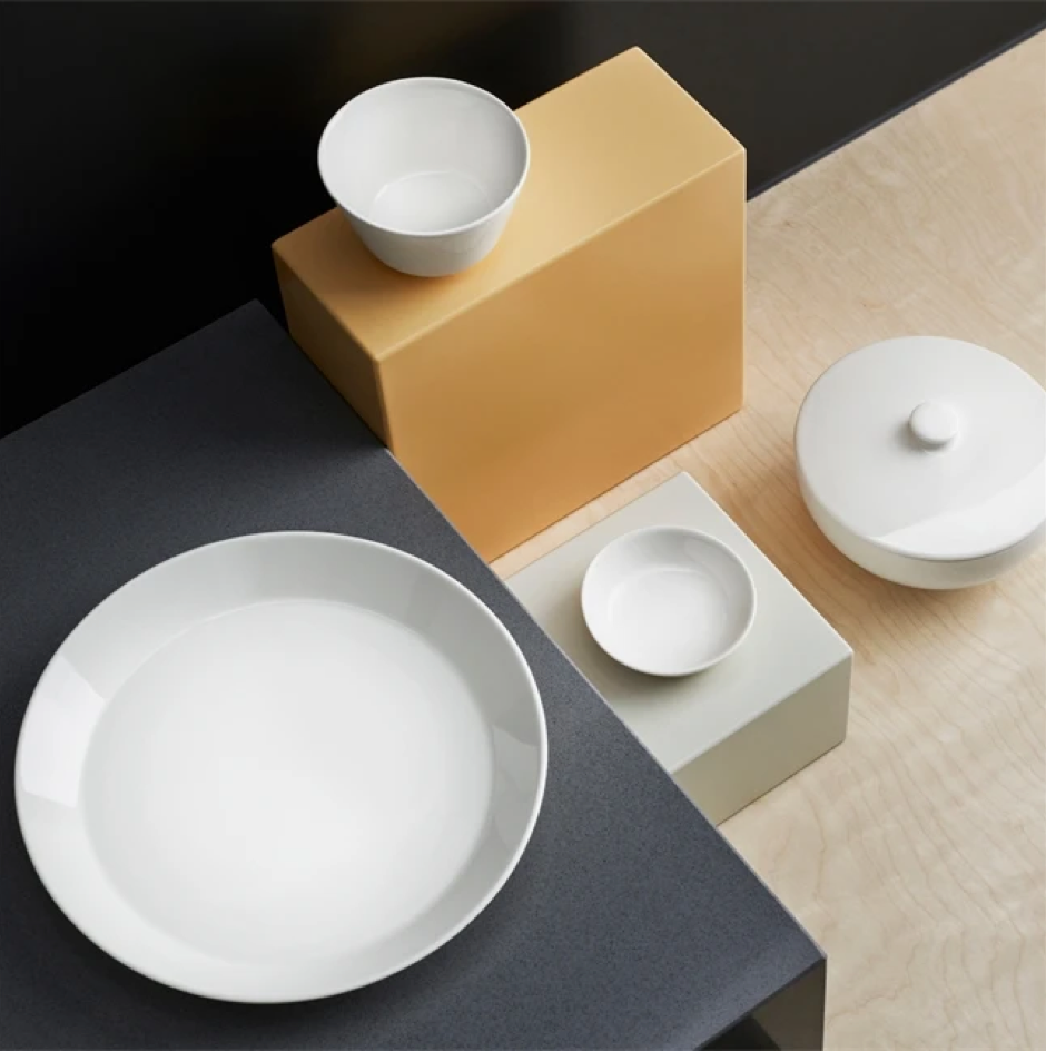 White Teema tableware