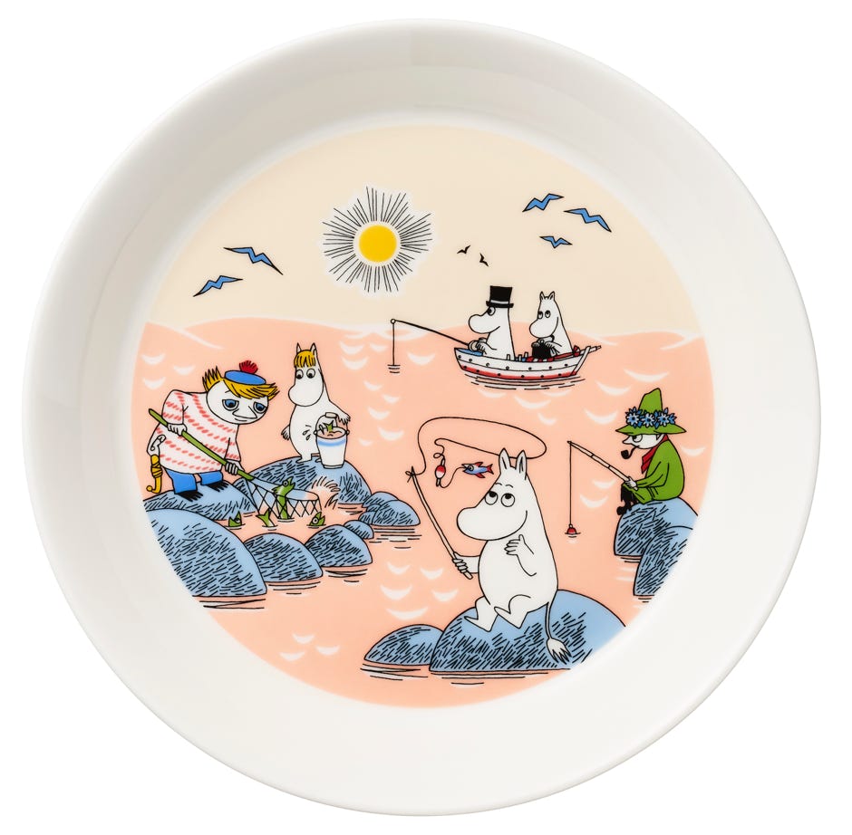 MOOMIN Tableware Tove Jansson  Arabia & Iittala