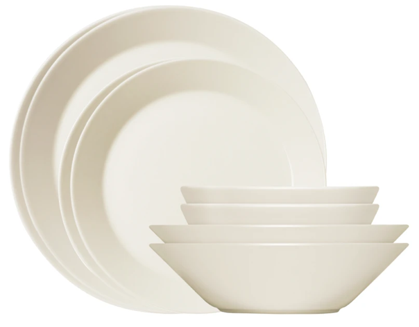 White Teema tableware