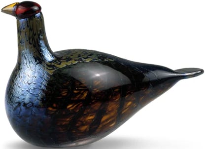 Oiseaux Oiva Toikka – Iittala