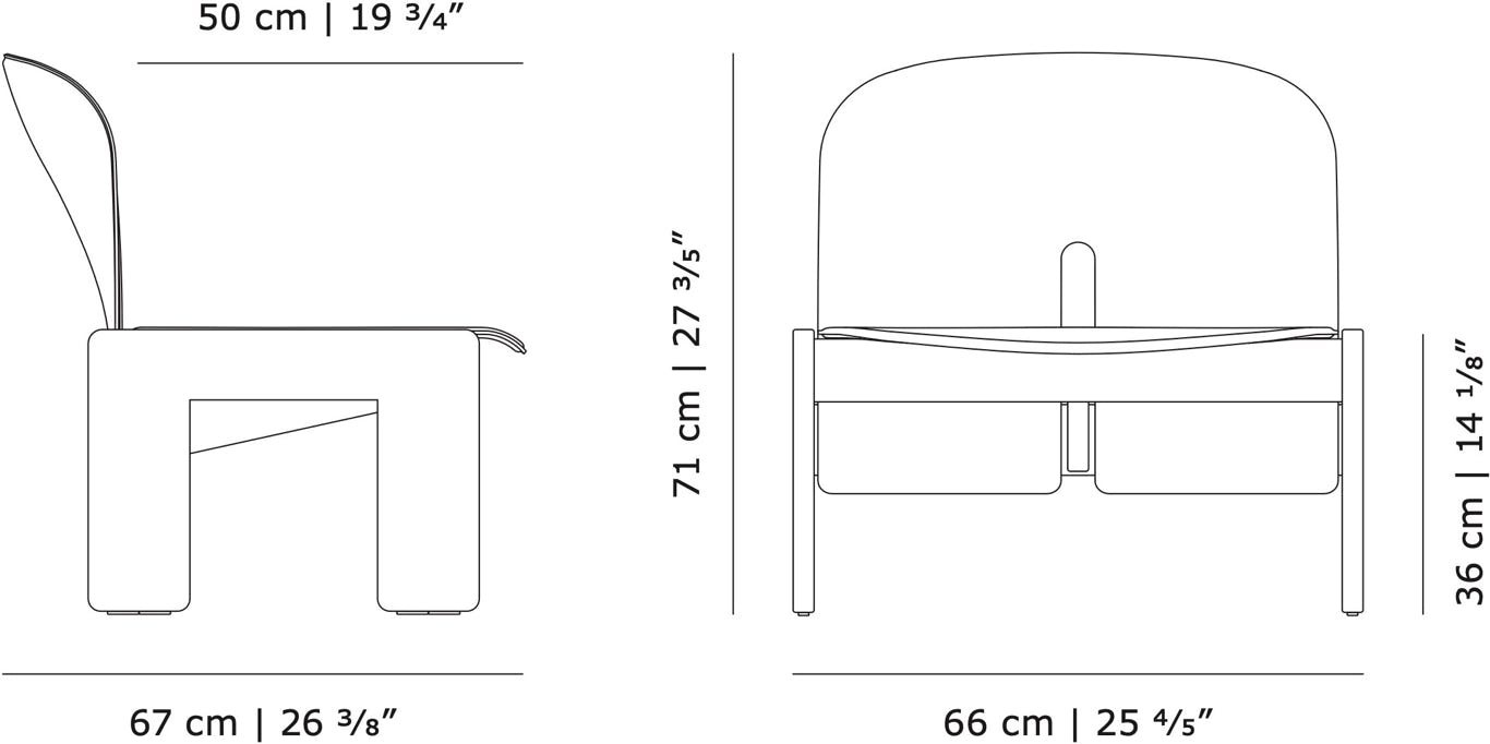 Fauteuil Scarpa 925 Afra & Tobias Scarpa, 1966