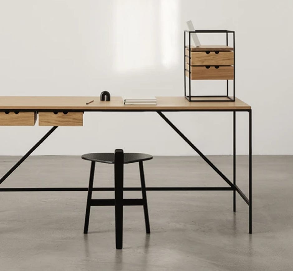 Cache desk Paul McCobb, 1952 Karakter