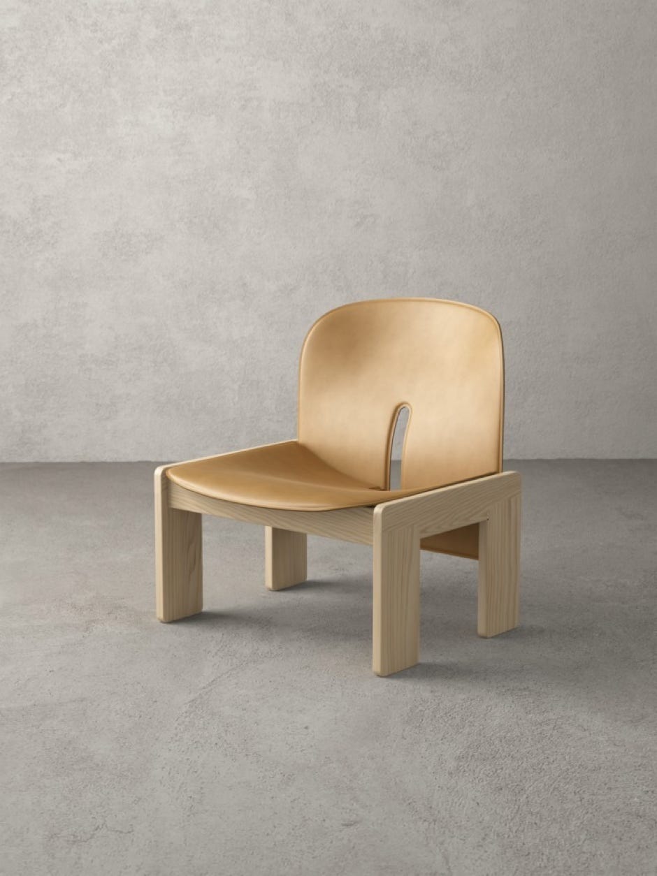 Fauteuil Scarpa 925 Afra & Tobias Scarpa, 1966