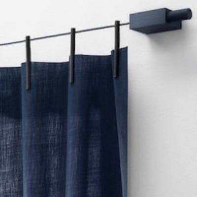 système d'attache Ready Made Curtains  design Ronan & Erwan Bouroullec - Kvadrat