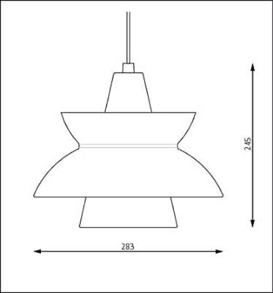 Suspension Doo-Wop Louis Poulsen – Louis Poulsen, 1952