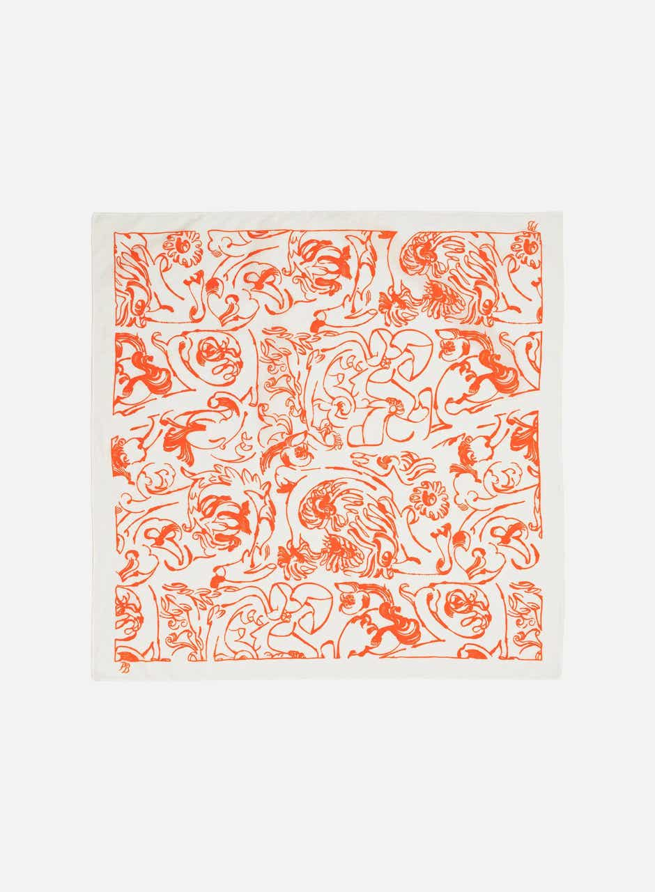 Marimekko Lieriö Cactis 120 scarf – 70 x 70 cm