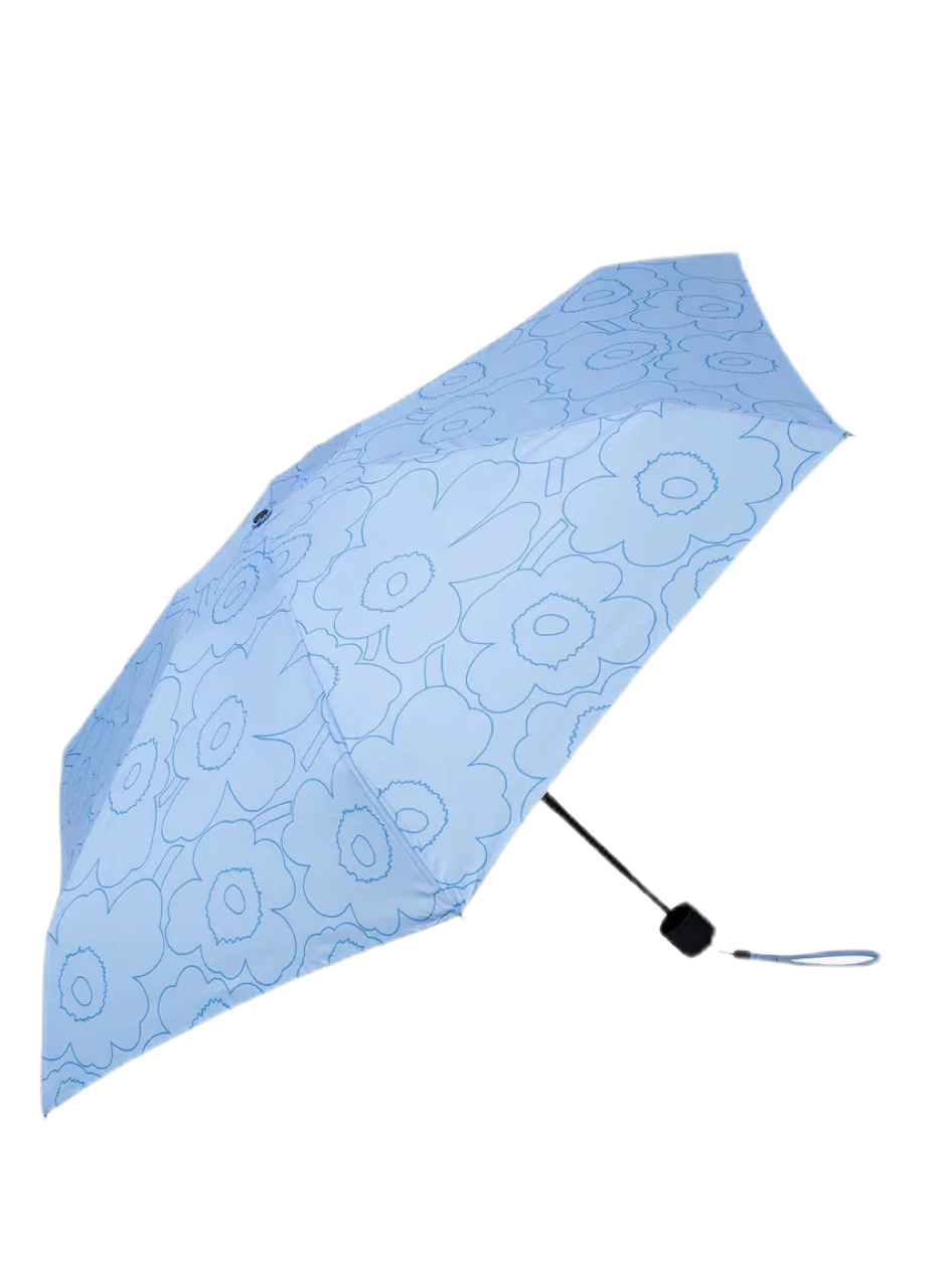 Marimekko Mini Manual Piirto Unikko 500 umbrella - recycled polyester