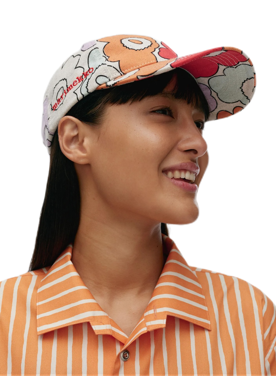 Marimekko Kohde Piirto Unikko 837 cap - cotton