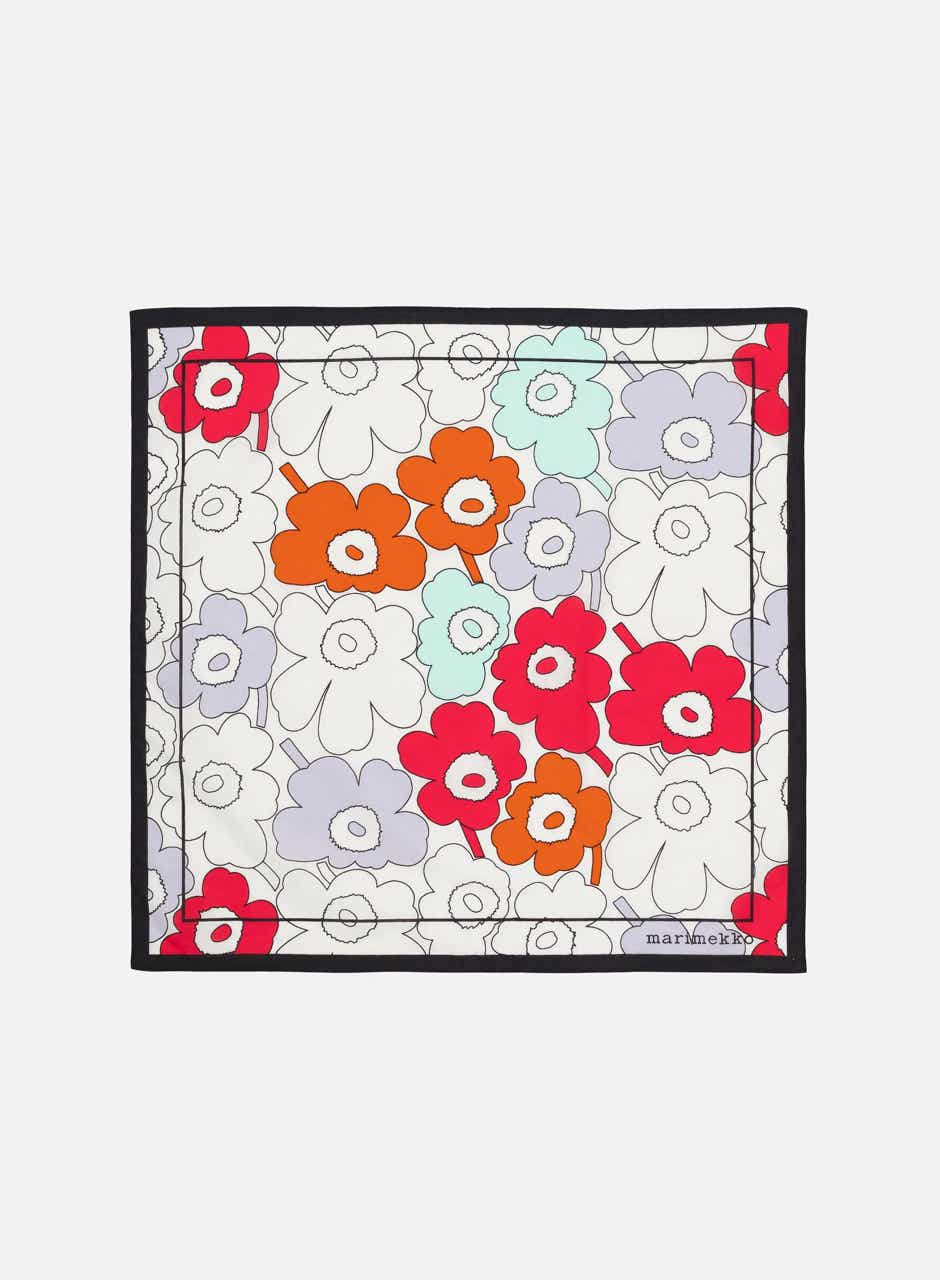 Marimekko Astrilli Piirto Unikko scarf – 55 x 55 cm