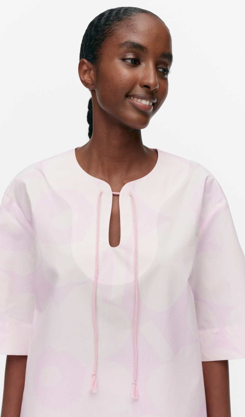 Jiiri Unikko blouse – organic cotton poplin