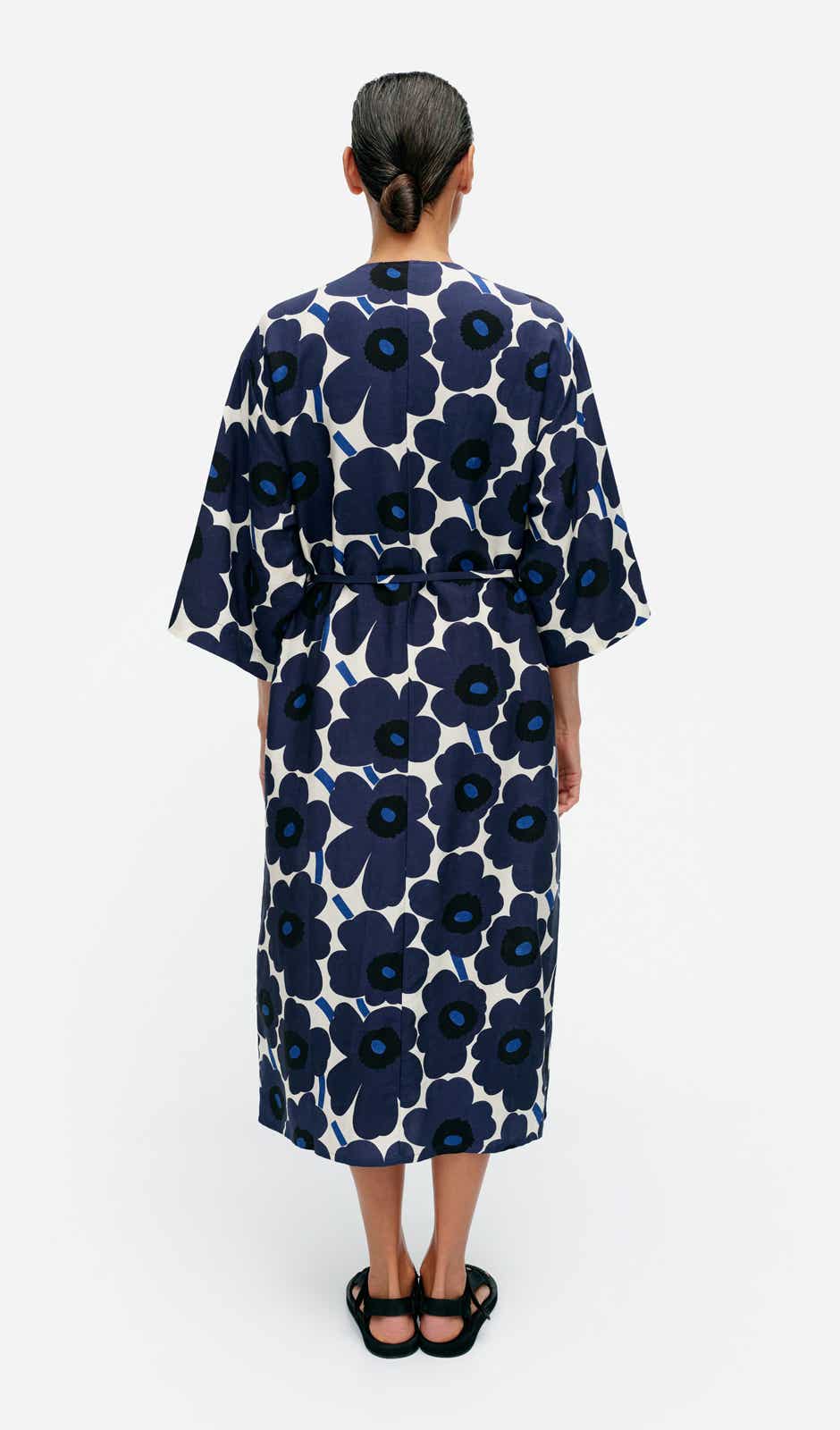 Markkinat Unikko dress – cupro and linen blend