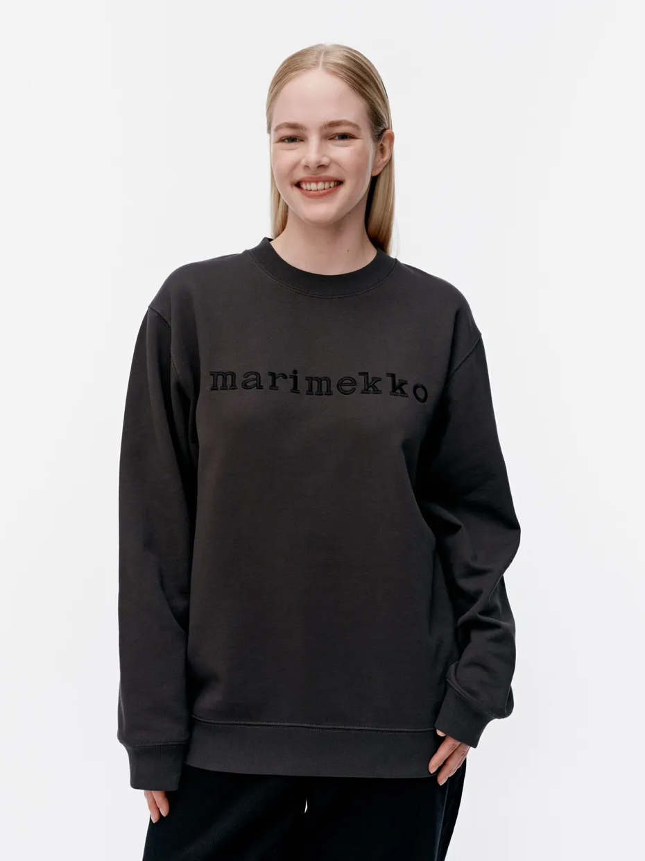 Marimekko  Loisto Logo Placement sweatshirt – 981 - organic cotton